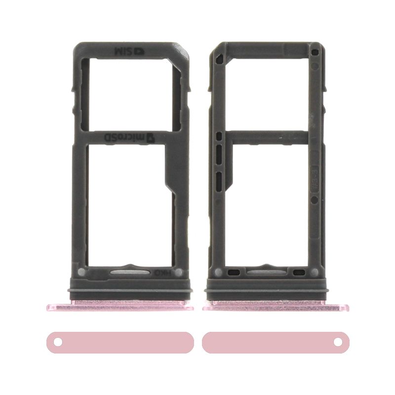 Sim Card Tray and MicroSD Card Tray for Samsung Galaxy S8/Galaxy S8 Plus(Pink)