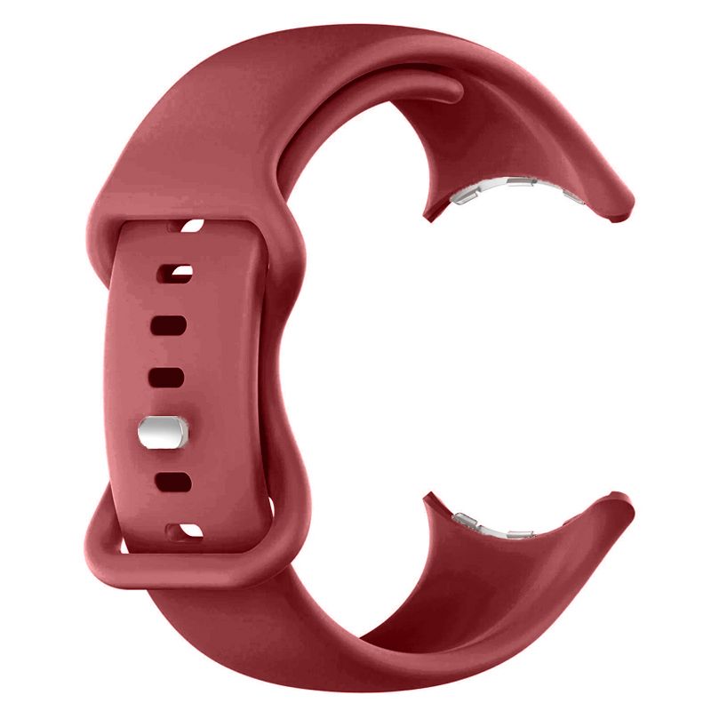 Silicone Strap for Google Pixel Watch/Watch2 (Red)