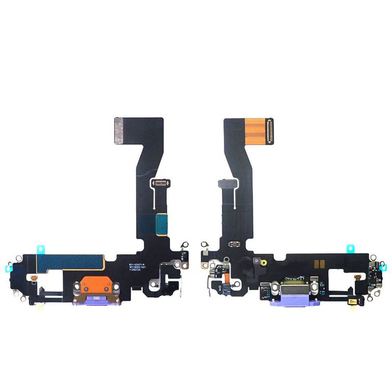 Charging Port Flex Cable for iPhone 12/12 Pro (Purple)