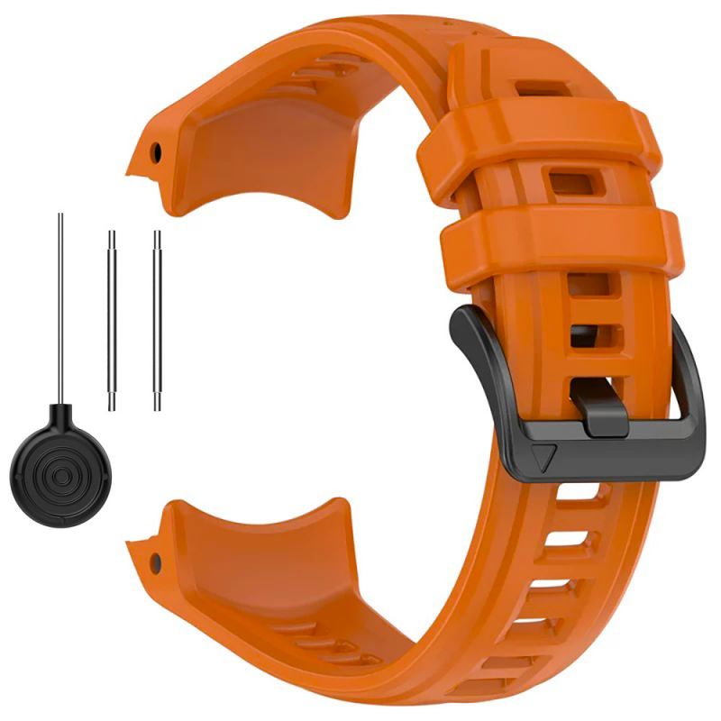 Silicone Strap for Garmin Instinct 3(50mm)(Antic Orange)