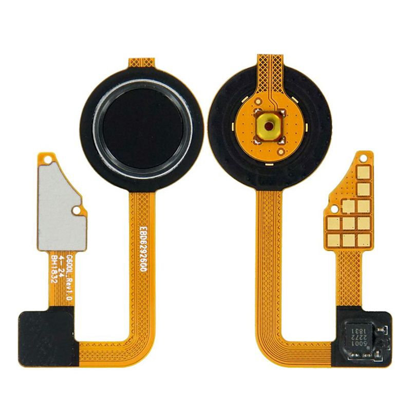 Power/Home Button/Fingerprint Sensor With Flex Cable for LG G6 (Black)