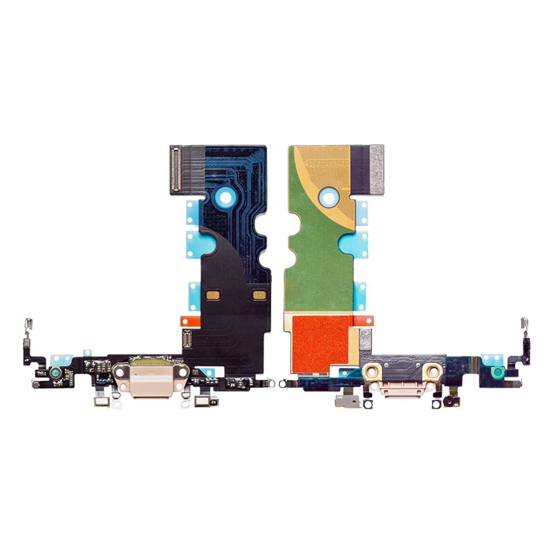 Charging Port Flex Cable(With Mic,Antenna) for iPhone 8/SE(2020)(Gold)