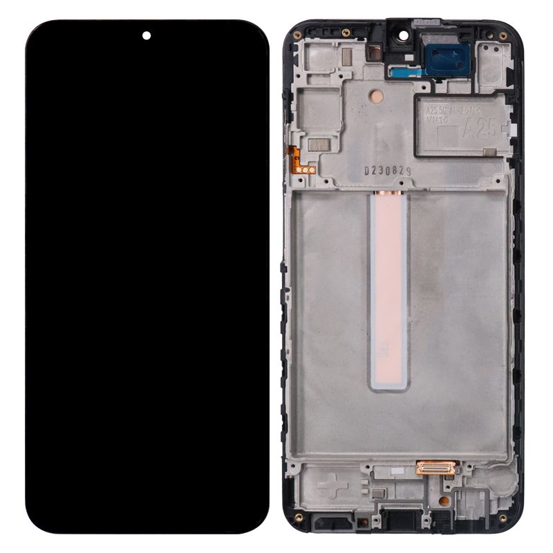 LCD Assembly for Samsung Galaxy A25 (With Frame)(OLED)