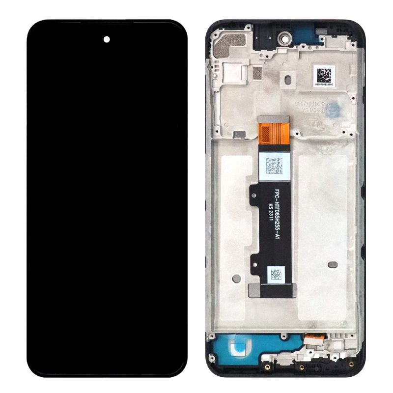 LCD Assembly for Moto G Play (2023) (With Frame)