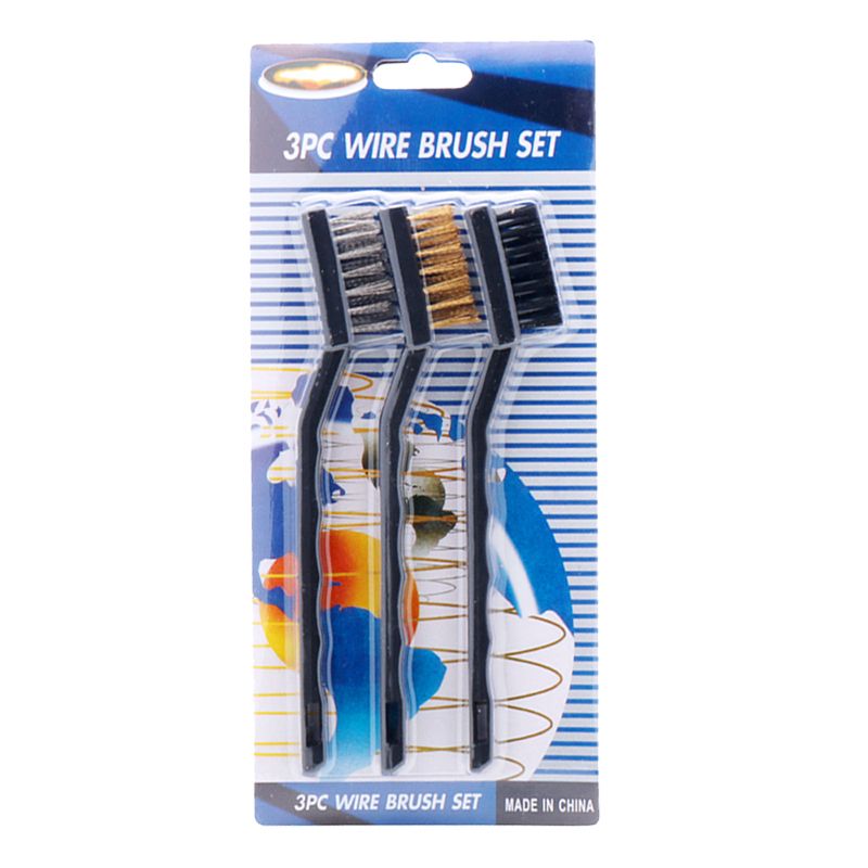 Wire Brush Set of 3