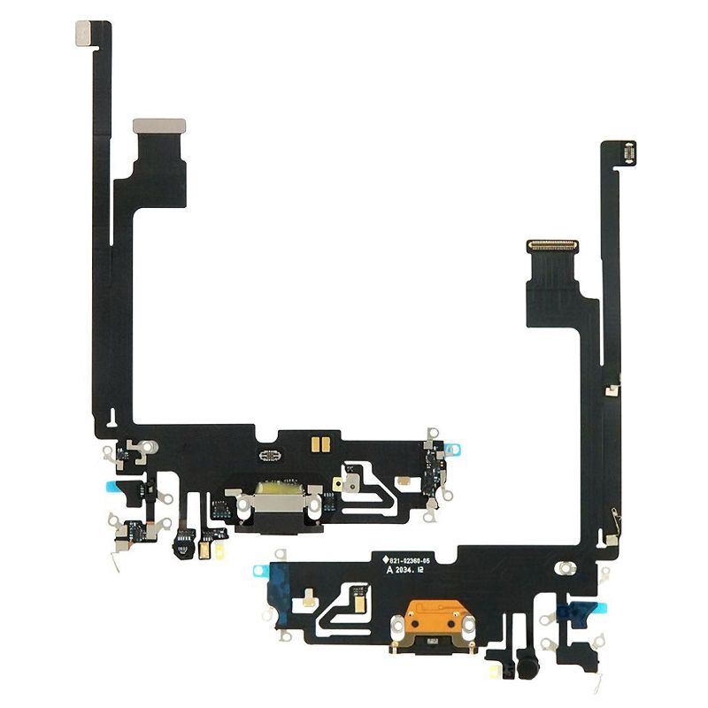 Charging Port Flex Cable for iPhone 12 Pro Max (Blue)