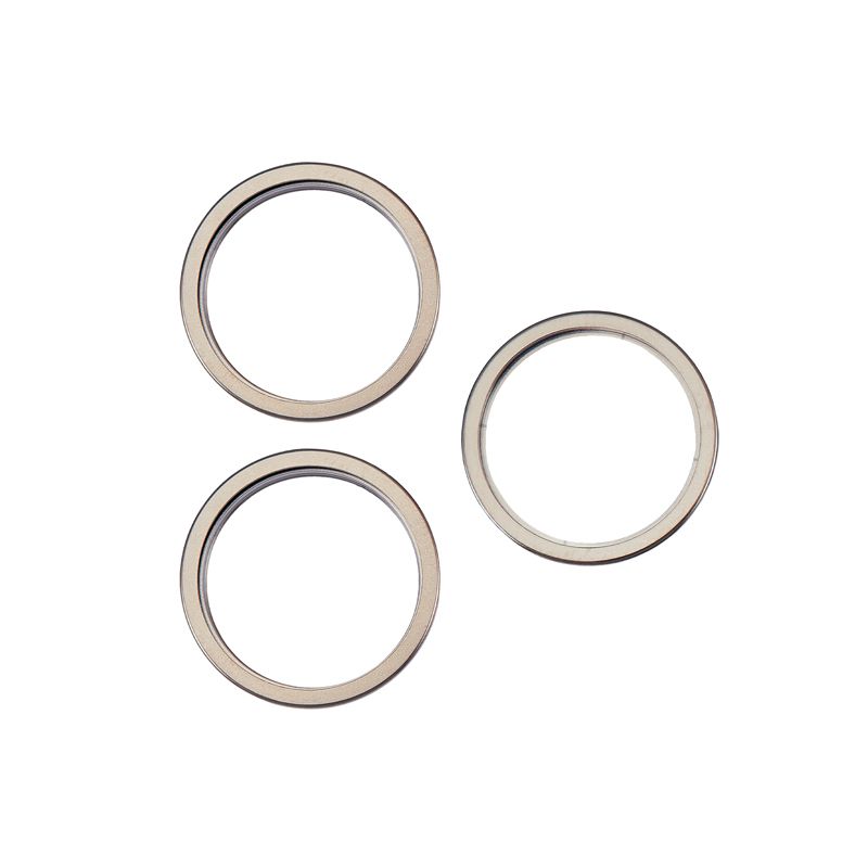 Back Camera Bezel Ring Only for iPhone 15 Pro (3 Piece Set) (Gold)