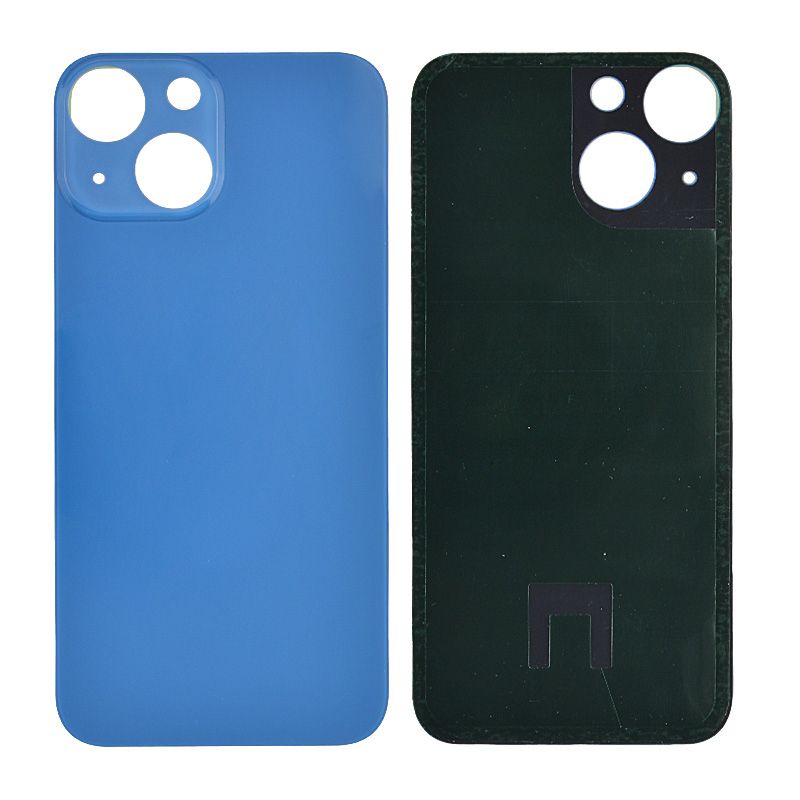 Back Glass Cover for iPhone 13 Mini (for iPhone/Large Camera Hole) - Blue