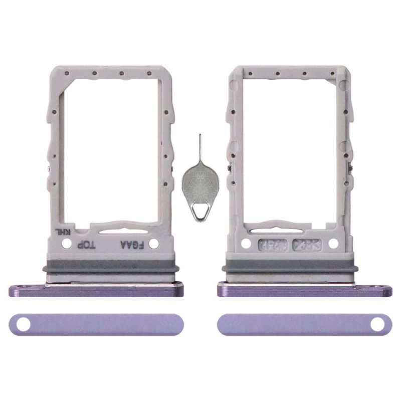 Sim Card Tray for Samsung Galaxy Z Flip3 5G(With Card Needle)(Purple )