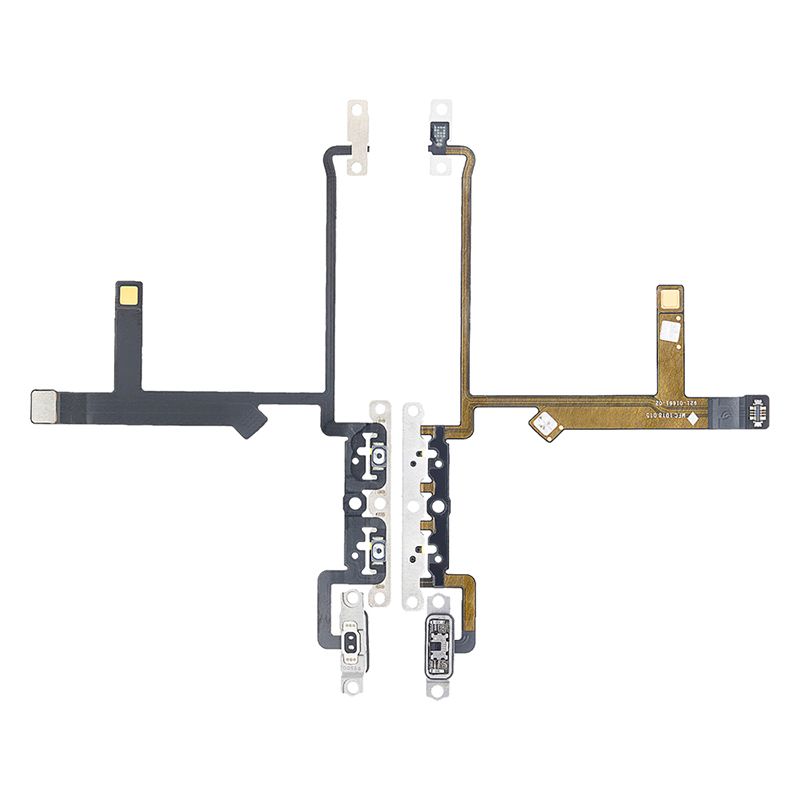 Volume Flex Cable with Metal Plate for iPhone XS