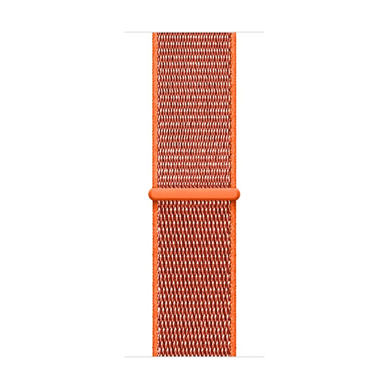 Woven nylon strap for iwatch38/40/41mm(Spicy Orange)