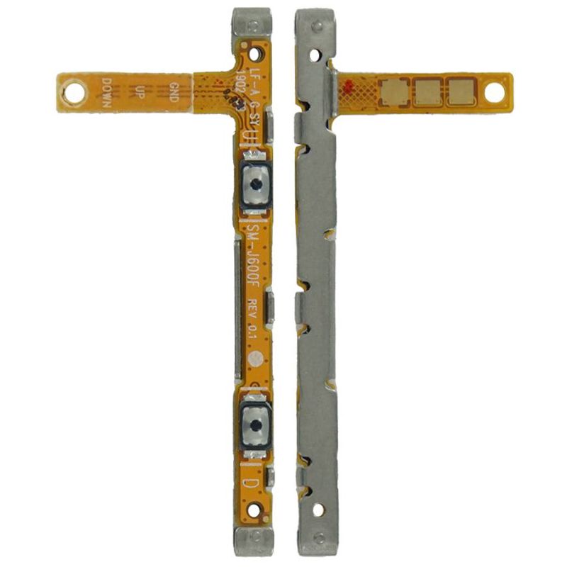 Volume Button Flex Cable with metal bracket for Samsung Galaxy A6 (A600/2018)/A6 Plus (A605/2018)