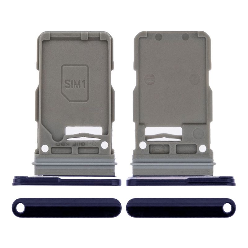 Single Sim Card Tray for Samsung Galaxy S21 Plus (Blue)