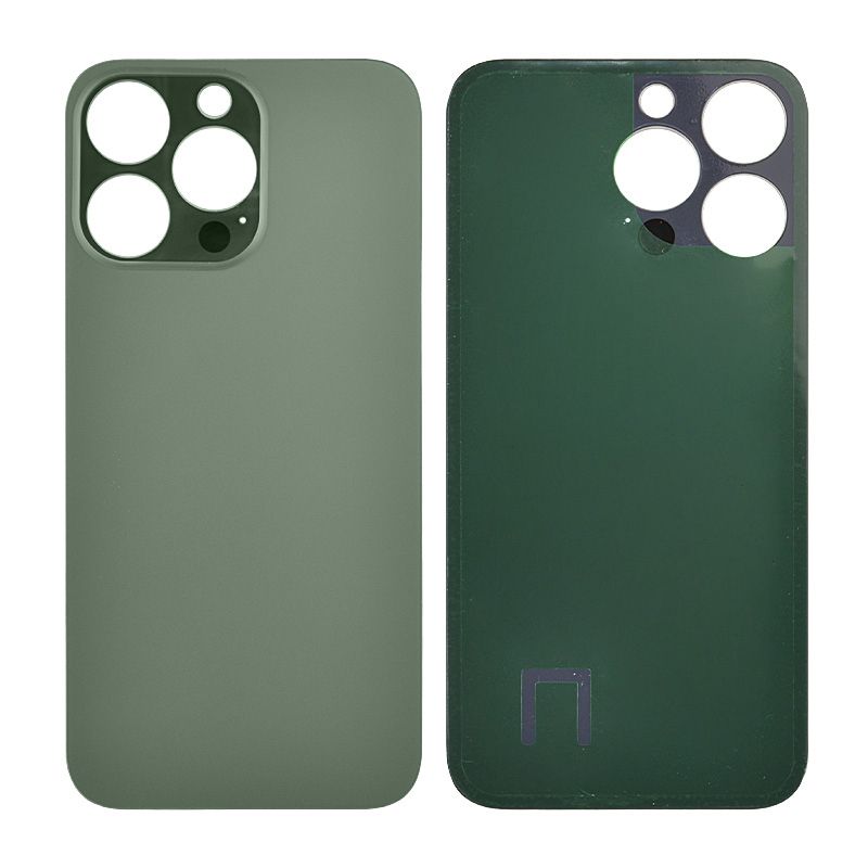 Back Glass Cover for iPhone 13 Pro (for iPhone/Large Camera Hole) - Green