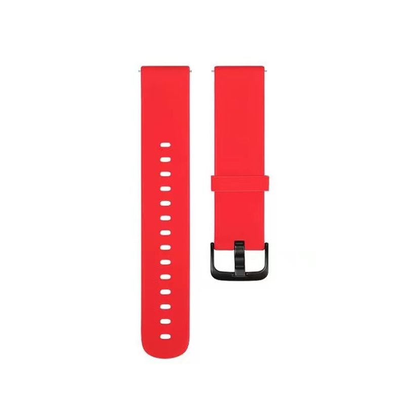 Silicone Strap for Huami Amazfit Bip5(Red)