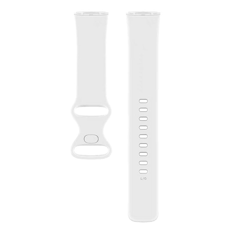 Silicone Strap for Fitbit Versa 3(100 140mm)(White)