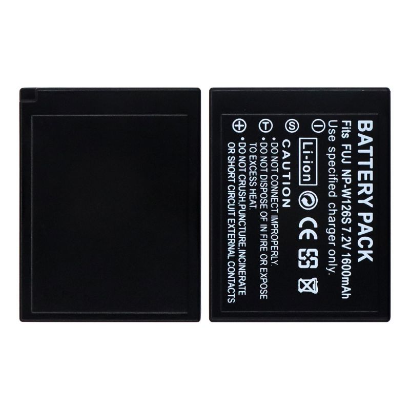 Battery for FUJIFILM Cameras (NP-W126/W126S)(7.2V 1600mAh)