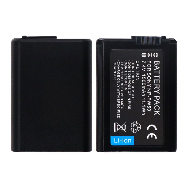 NP-FW50 Wall Charger for Sony Alpha 6000, 5000, 5100, ILCE-6000, ILCE-7, NEX-5T, NEX-6, NEX-5R, NEX-7, NEX-5, NEX-3N, NEX-3, NEX-C3, SLT-A37--FW50