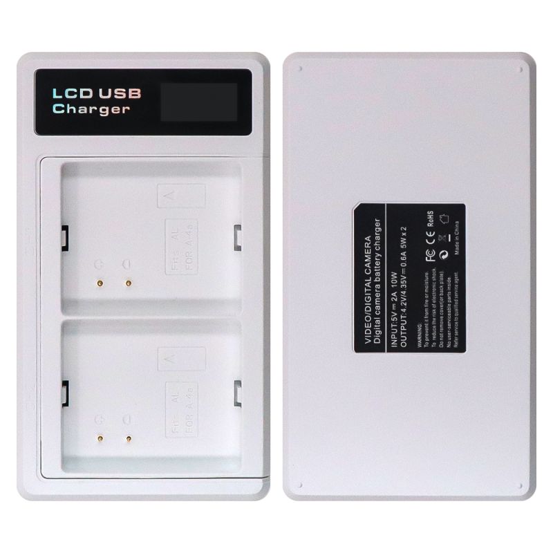 Digital LED Screen Dual Charging Station for Arlo Go/Arlo Pro/Pro 2 A-1/Arlo uitra A-4a Battery