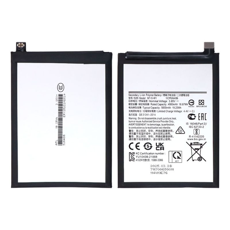 Battery for Samsung Galaxy A14 5G(WT-S-W1)-3.85V 4900mAh(US Version)