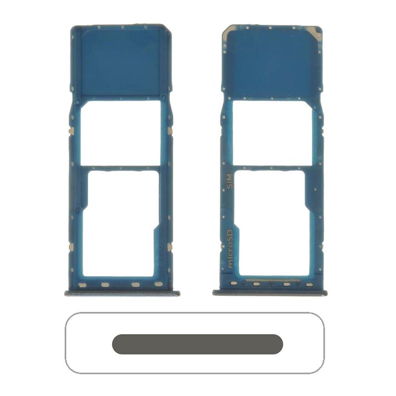 Sim Card Tray and MicroSD Card Tray for Samsung Galaxy A20 (A205/2019)/A30 (A305/2019)/A50 (A505/2019)(Blue)
