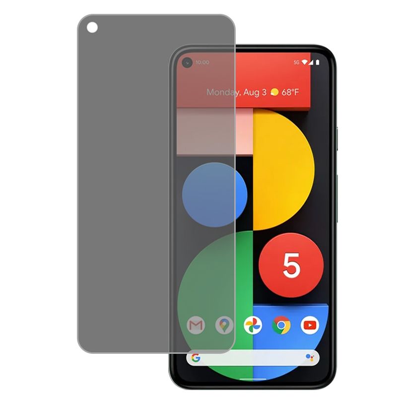 Privacy Full Cover Tempered Glass for Google Pixel 5