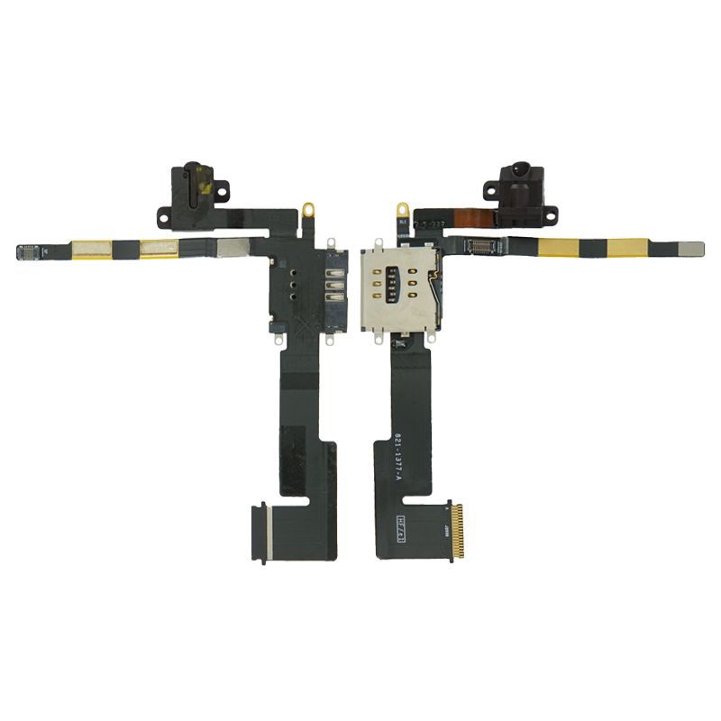 Headphone Jack and SimCard Holder Flex Cable for iPad 2 (3G Version)