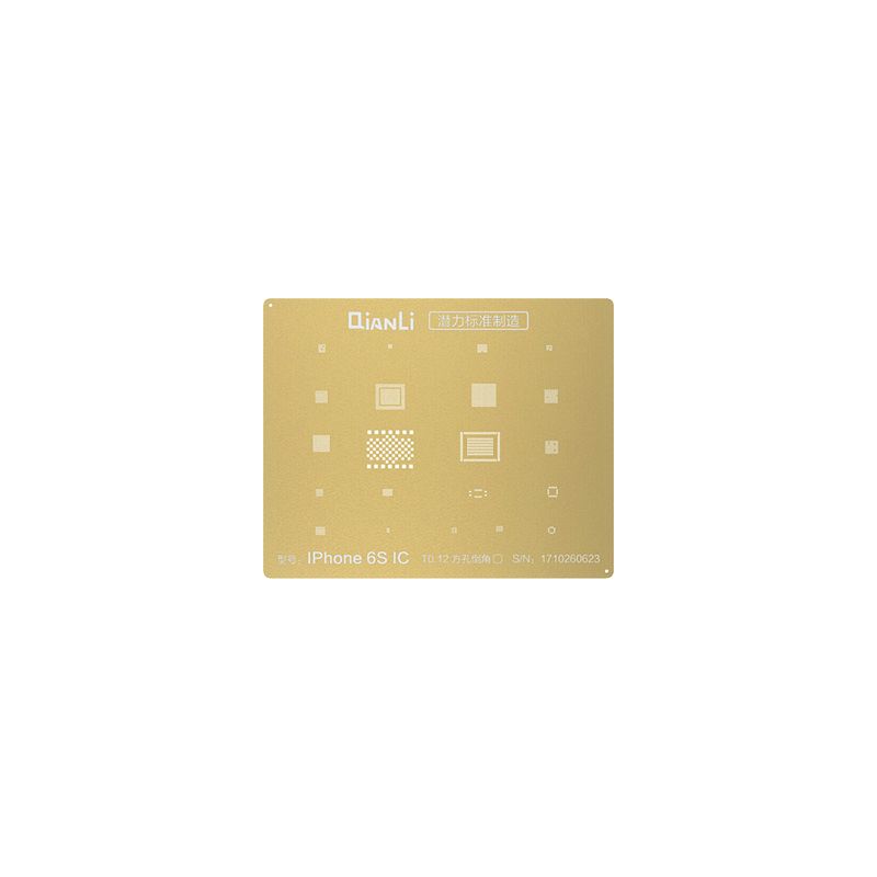 2D Reballing Golden Stencil for iPhone 6S