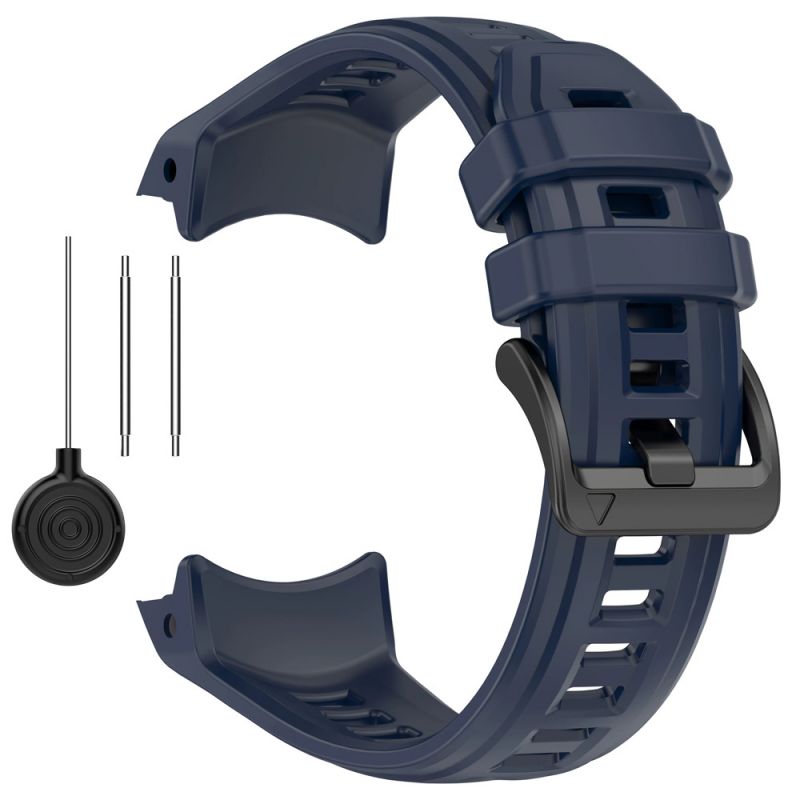 Silicone Strap for Garmin Instinct 3(50mm)(Navy Blue)