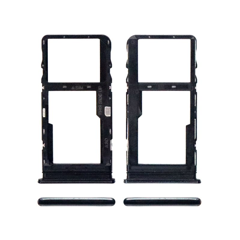 Single Sim Card Tray for T-Mobile Revvl 5G (Black)