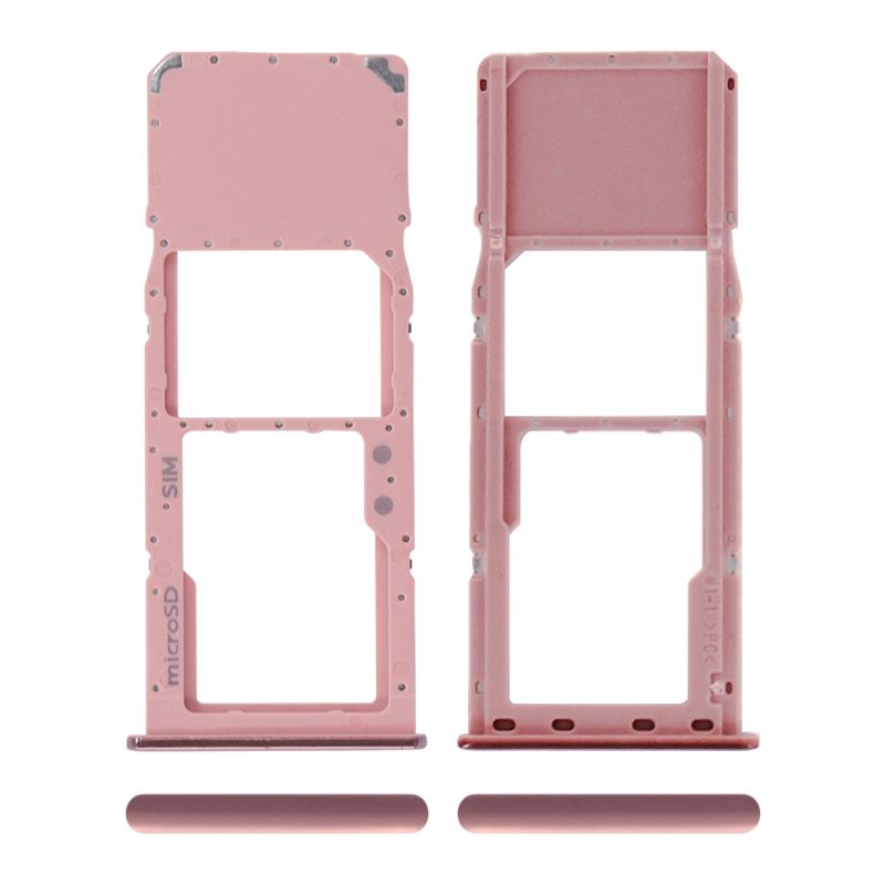 Sim Card Tray and MicroSD Card Tray for Samsung Galaxy A51 5G/A516U(Pink)