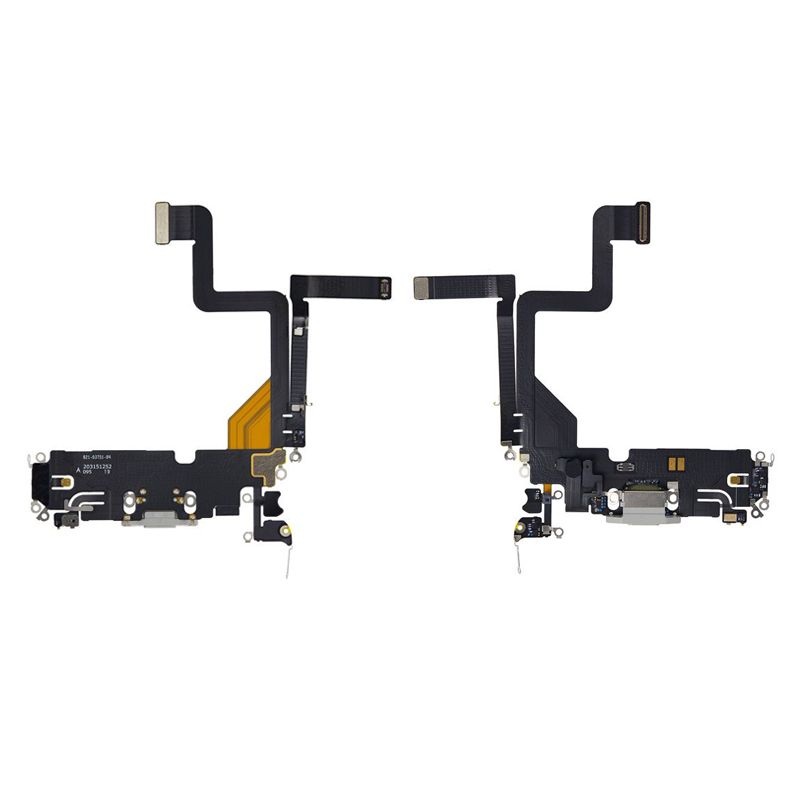 Charging Port Flex Cable for iPhone 14 Pro (Silver)