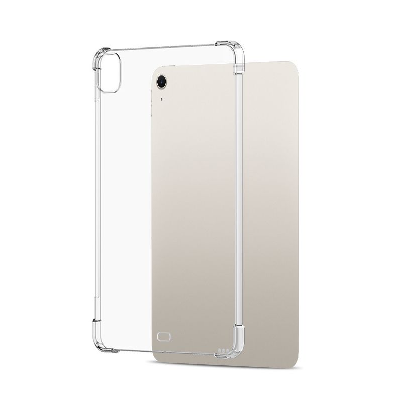 Transparent protective shell for iPad Air 11 2024 Pro 11 2018 2020 2021 2022 Air 4 10.9 Air 5 10.9 (TPU - Clear)