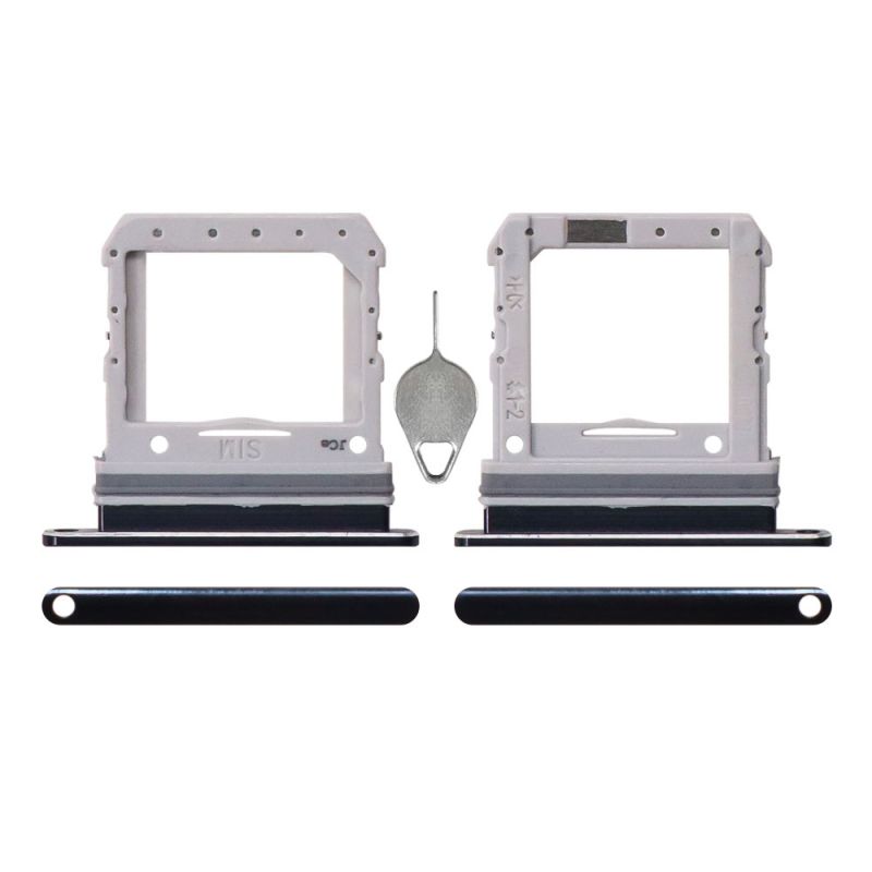Sim Card Tray for Samsung Galaxy Z Flip1(With Card Needle)(Black )