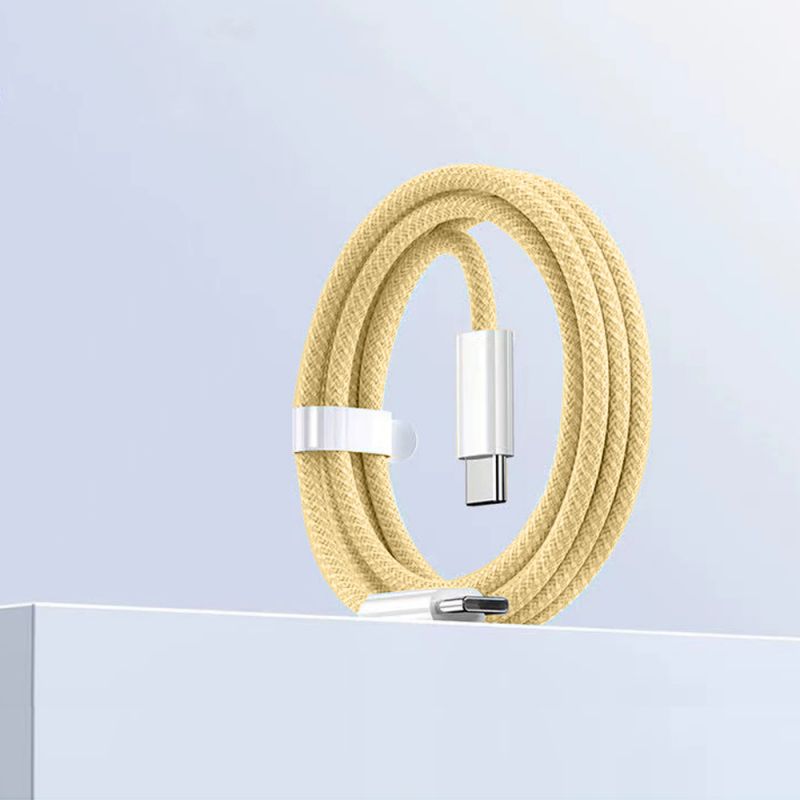 Charging Color Data Cable for iPhone 16 series(60W)(Yellow)