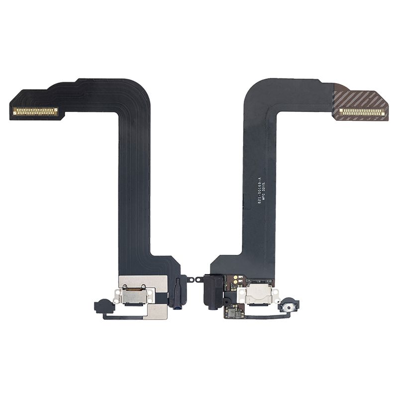 Headphone Jack with Charging Port Flex Cable for iPod Touch 6(Black)