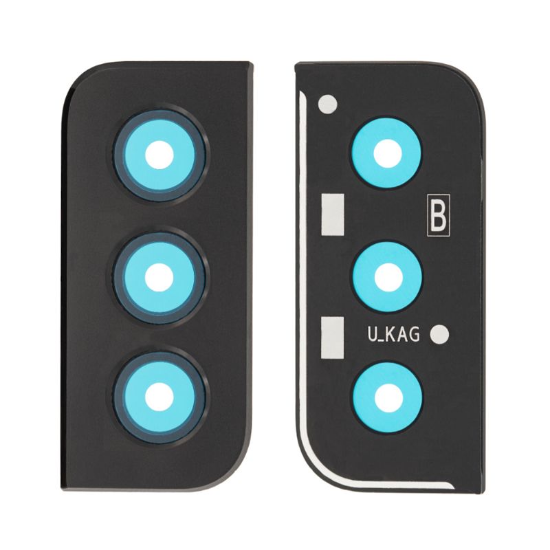 Back Camera Lens With Bezel Ring for Samsung Galaxy S21 Plus (Black)