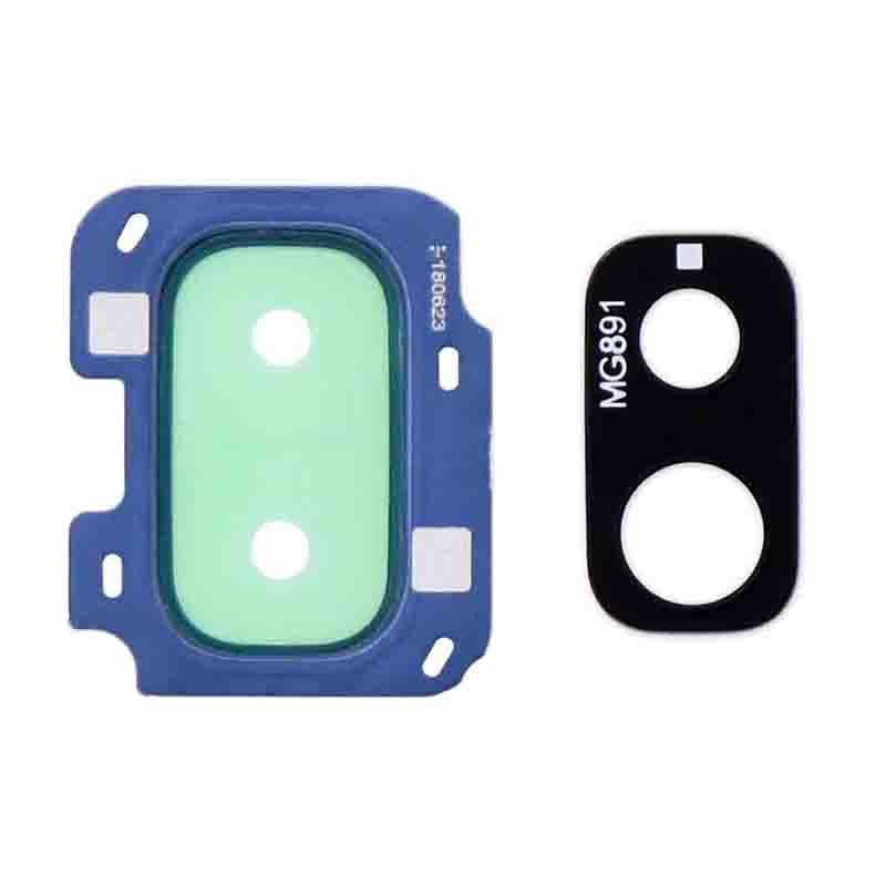 Back Camera Lens With Bracket for Samsung Galaxy J8 (J810/2018) (Dark Blue)