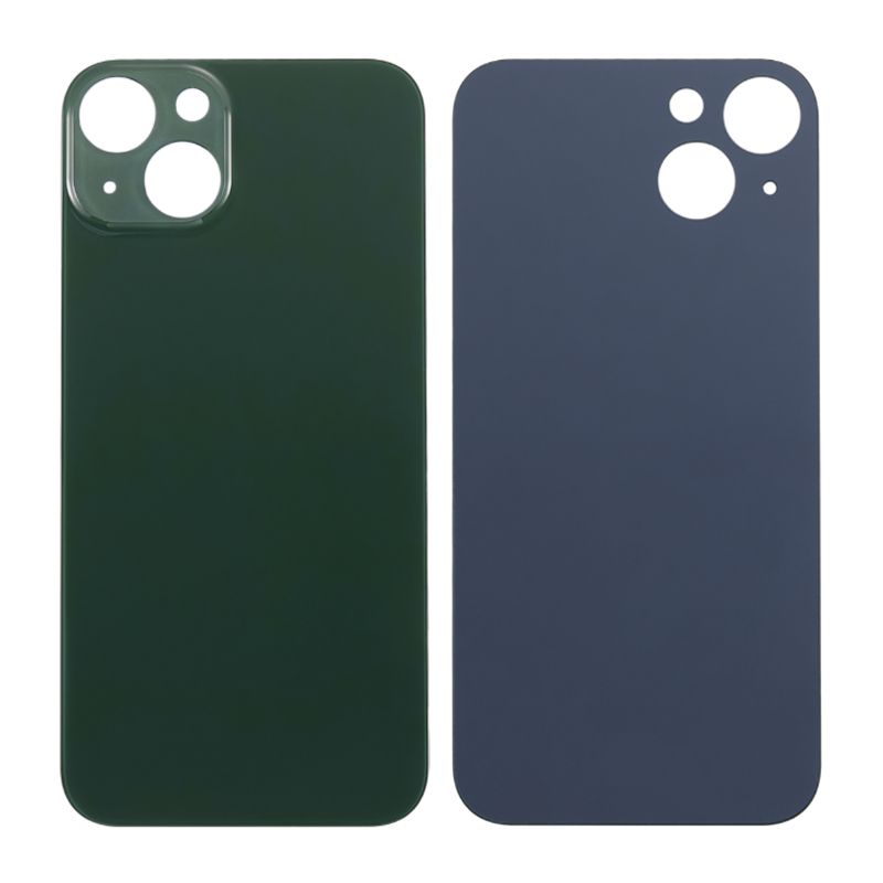 Back Glass Cover for iPhone 13 (for iPhone/Large Camera Hole) - Green