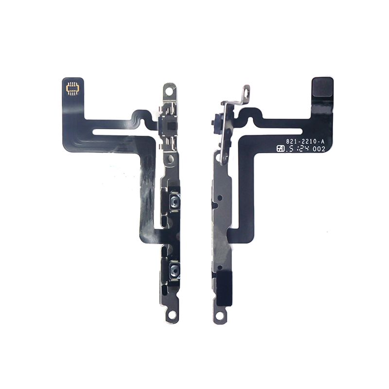 Volume Flex Cable with Metal Plate for iPhone 6 Plus