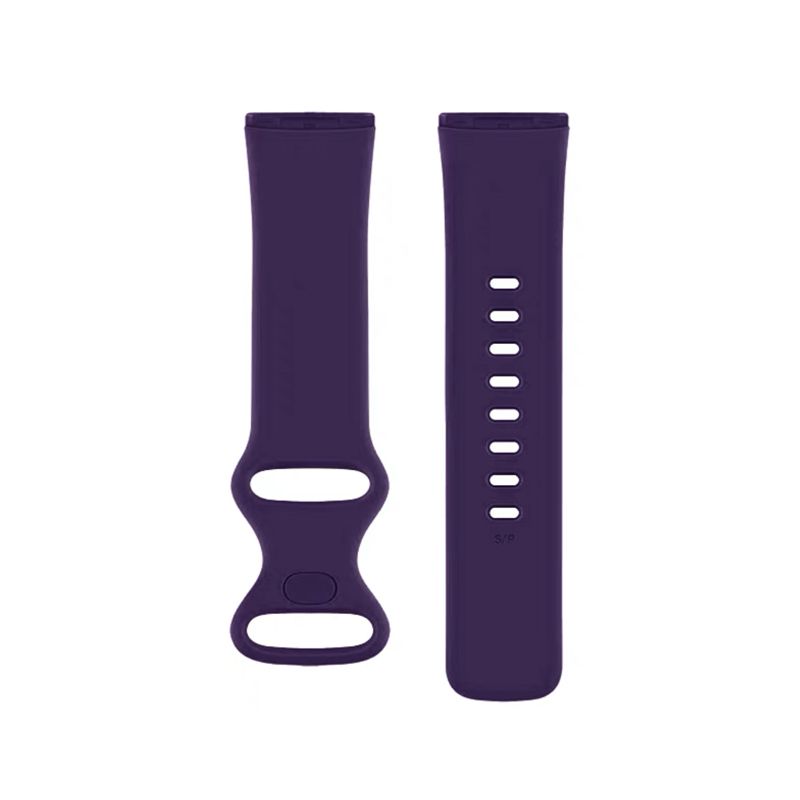 Silicone Strap for Fitbit Versa 3 (100 102mm)(Purple)